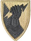 38th Air Defense Artillery Brigade OCP Scorpion Shoulder Patch